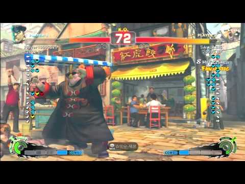 SSF4 Rank Match  Player19990825 (DI)  vs  SAULABIS (RU)