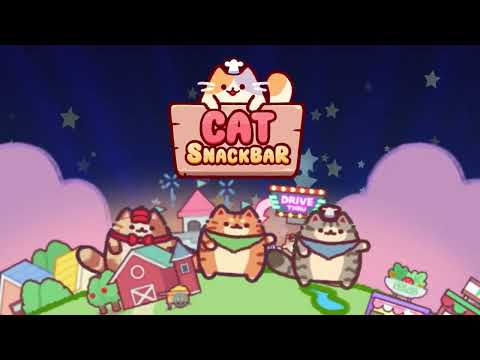 Cat Snack Bar: Cute Food Games Video