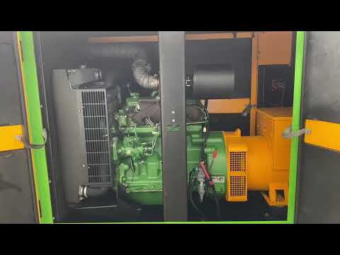 SDMO John Deere Leroy Somer 60 kVA Supersilent generatorset stocknr 4242