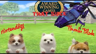 Award Winning Games That SUCK - Thunder Blade (SMS) and Nintendogs (DS) - ARG Presents 271