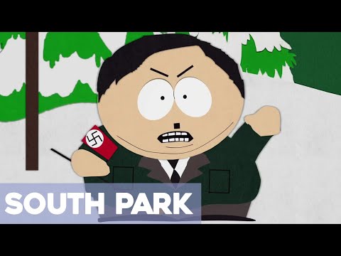 Cartman Dresses Up As Hitler