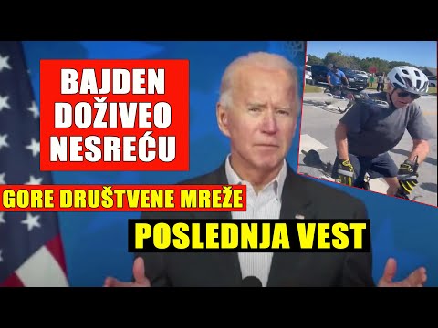BAJDEN DOŽIVEO NESREĆU! Gore društvene mreže!
