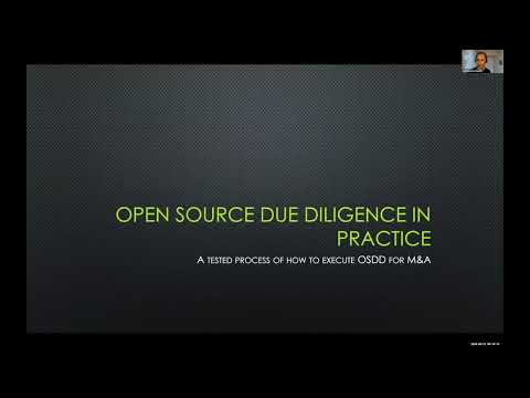 OpenChain Webinar - Open Source Due Diligence for M&A - 2024-06-17