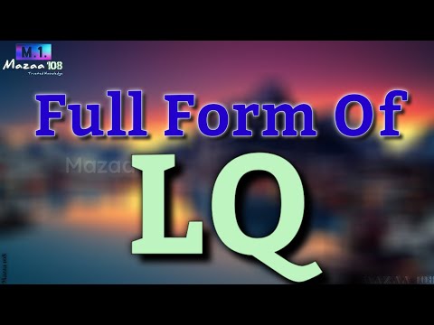 Full Form of LQ | LQ full form | LQ means | LQ Stands for | LQ का फुल फॉर्म | What is LQ | #Shorts
