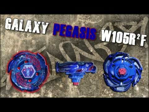 Galaxy Pegasis W105R²F VS Gravity Perseus AD145WD - AMVBB Beyblade Battle