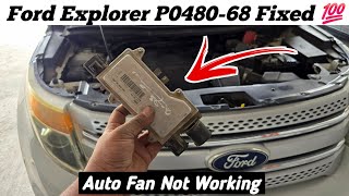How To Fix P0480-68 In Ford Explorer || Wiring Diagram + Solution 🔥💯