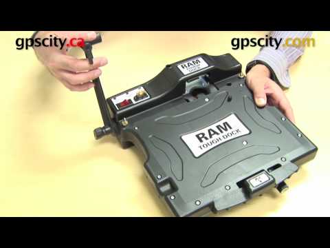 RAM Tough-Dock Tray Mount for Panasonic Laptop: Overview (RAM-234-PAN1) @ gpscity.com