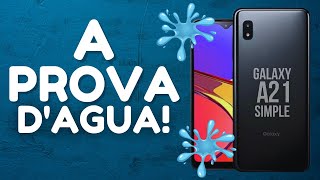 GALAXY A21 A PROVA DGUA