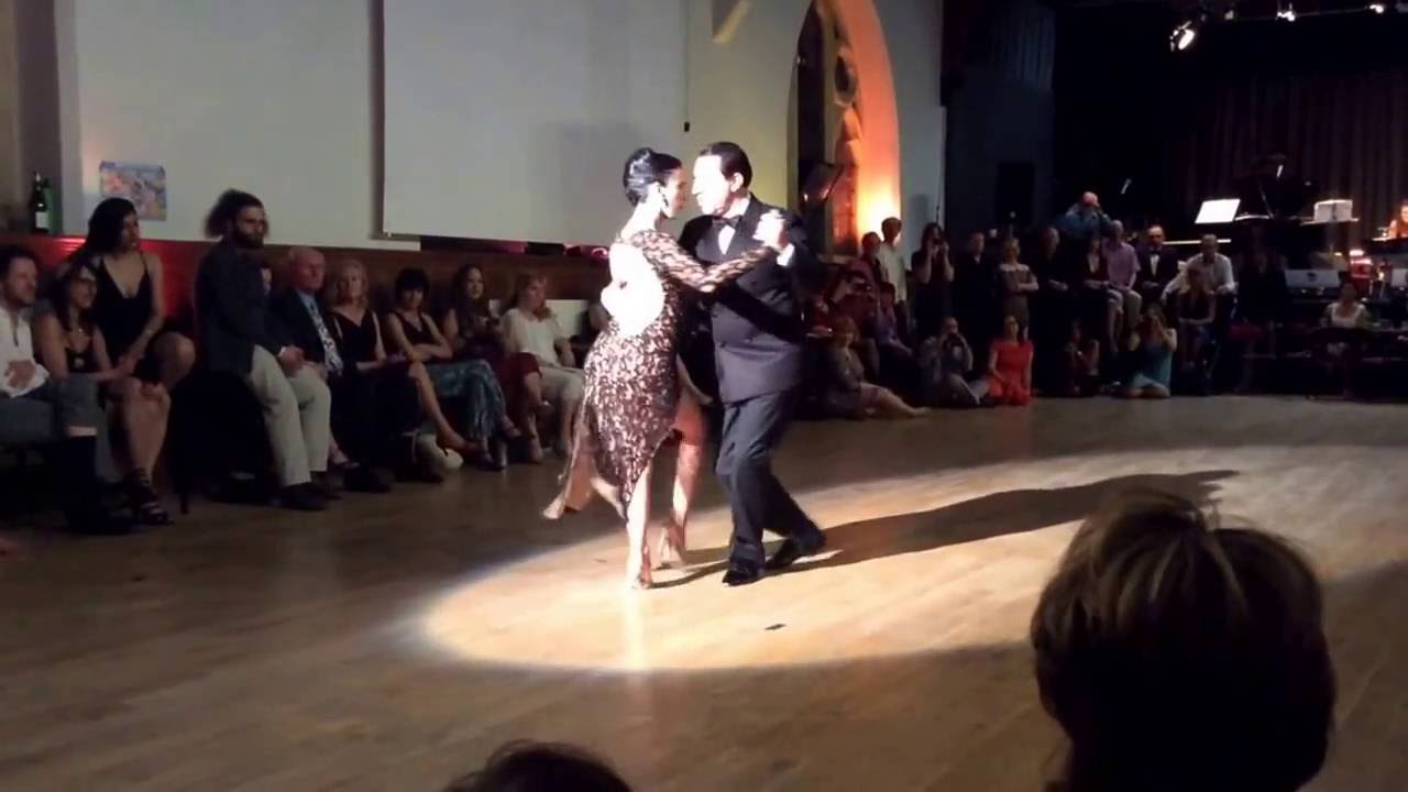 ANGEL MIGUEL ZOTTO & DAIANA GUSPERO Performance opening @ 2016 England International Tango Festival