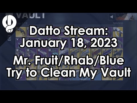 Datto Stream: The Dream Team Tries to Clean My Vault - January 18, 2023