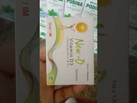 New D injection (vitamin D)
