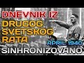 Dnevnik Iz Drugog Svetskog Rata April 1940 Sinhronizovano