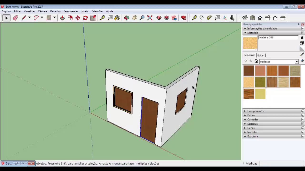 A Arquiteta - Criando relatório de quantitativos no Sketchup