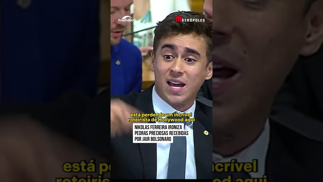 "Dá três caixas de Tubaína”, diz Nikolas sobre valor de pedras preciosas recebidas por Bolsonaro