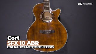 Video thumbnail for Cort SFX10 ABR Acoustic Electric Guitar by Nafiri Music Jakarta