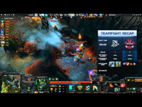The International 4 America Qualifier Day 1 - Isurus Gaming vs Revenge Part 2