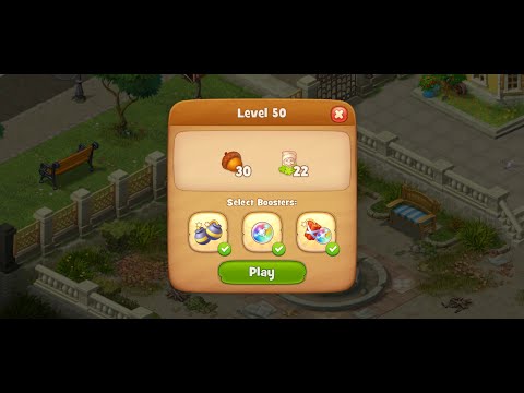 Gardenscapes Level 50