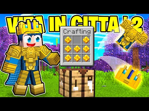 CRAFTO L'ARMATURA FINALE DI KENDAL! - VITA IN CITTÀ 2 MINECRAFT S2 Ep.4