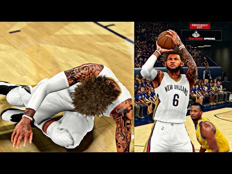 NBA 2K16 MyCAREER Playoffs - CFG5 | HARRISON BARNES GETS HIS ANKLES BROKEN! CRAZY FLAGRANT FOUL!