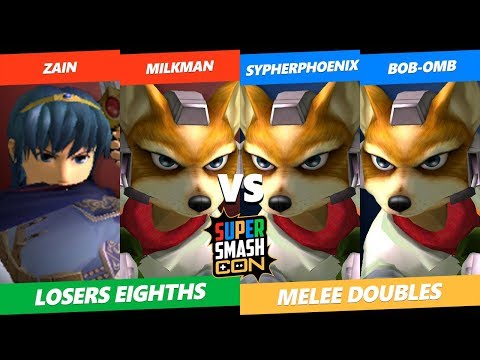 SSC 2019 SSB64 - Zain & Milkman Vs. SypherPhoenix & Bob-Omb - Smash Melee Tournament Losers Eighths