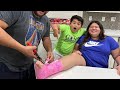 Cutting My Cast OFF At HOME Epic Fail