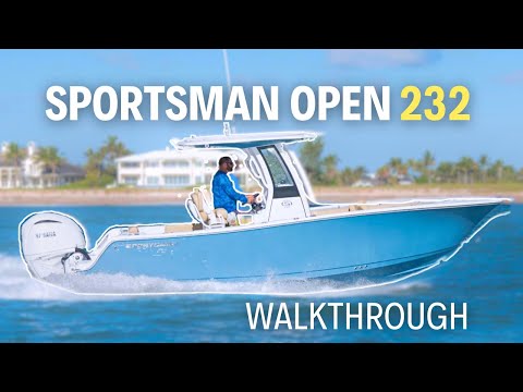 2026 Sportsman Open 232 Center Console Video