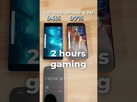 Galaxy S25 Ultra vs iPhone 16 Pro Max BATTERY TEST - Which One Wins?
