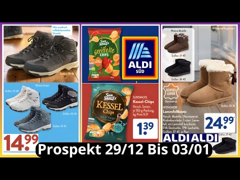 ALDI SÜD Prospekt der Woche | Angebote ab 29/12/2025 BIS 03/01/2026  Rabatt Deals DE #katalog #aldi