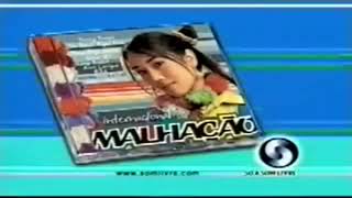 Comercial de 25" da trilha internacional da temporada 2004 de "Malhação", lançada pela Som Livre