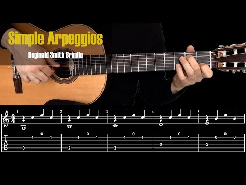 Simple Arpeggios - Reginald Smith Brindle. Guitar Tutorial