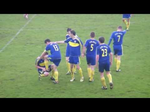 Bramka Tomka Luksa na 1:0 z meczu z Mazurem II Karczew  5 czerwca 2013