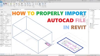 Import CAD file in Revit