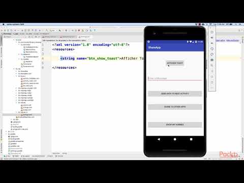 Android App Development with Kotlin Performing String Localization | packtpub com
