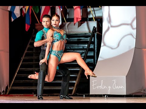 Evelyn y Juan 1er Lugar Parejas Salsa Cabaret Profesional Euroson Latino 2019