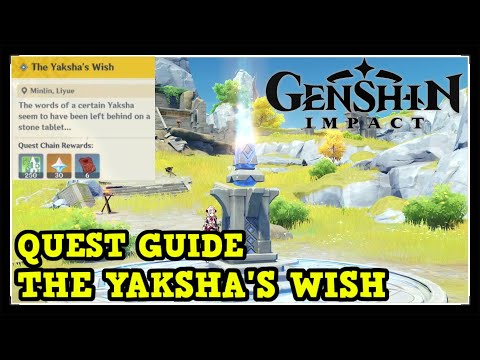 Genshin Impact The Yaksha's Wish World Quest Guide
