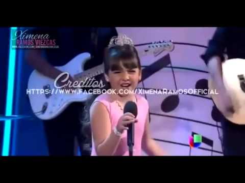 Ximena Ramos El me mintió Sábado Gigante   Estrellas del Futuro