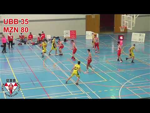 Partido junior Unión Basket Barbastro - Cosehisa Monzón