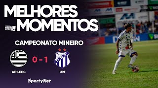 URT VENCE O ATHLETIC COM GOLAÇO E VOLTA A GANHAR NA ELITE! – Melhores Momentos Athletic 0 x 1 URT