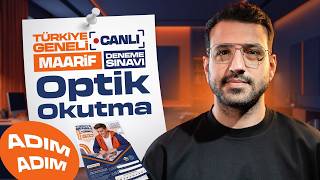 Canlı Maarif Denemesi Optik Okutma Adımları I Detaylı Anlattım I Optik