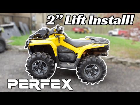 PERFEX 2" Suspension Lift Kit for 2013-2016 Can-Am Outlander 500/650/850/1000 | Complete Install