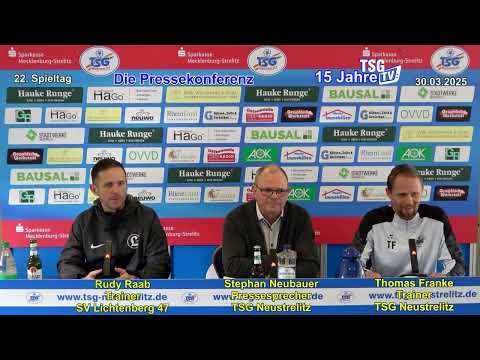 PK 22. ST TSG Neustrelitz - SV Lichtenberg 47