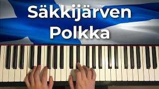 Säkkijärven Polkka (Piano Tutorial Lesson)
