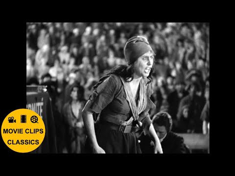 A Tale Of Two Cities (1935) - Madame Defarge denounces Darney at his trial