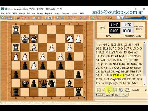 Garry kasparov and NNG ICC INT 1998 06 06  == a613