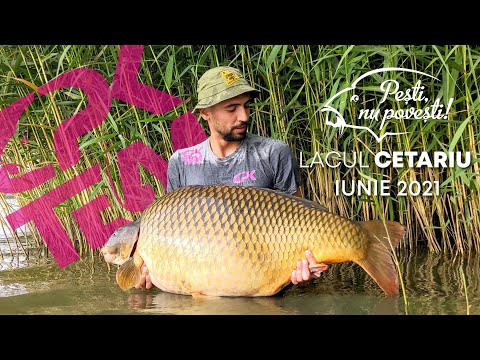 Echipa CPK pescuieste pe Lacul Cetariu in Iunie 2021