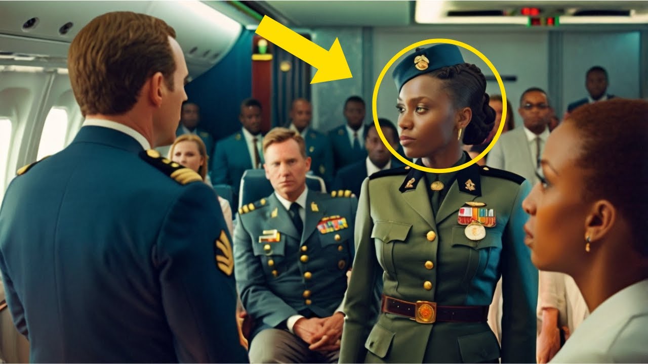 Man Refuses First Class Seat To BLACK SOLDIER. What she does next will shock you!
