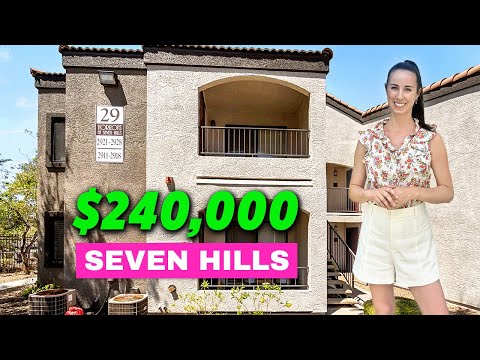 Seven Hills Condo for Sale Tour | Updated Interiors | Gated Community and  Amenities in Henderson NV