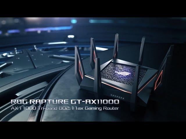 Asus ROG Rapture GT-AX11000 Router Gaming Wi-Fi 6 Gigabit Tribanda video
