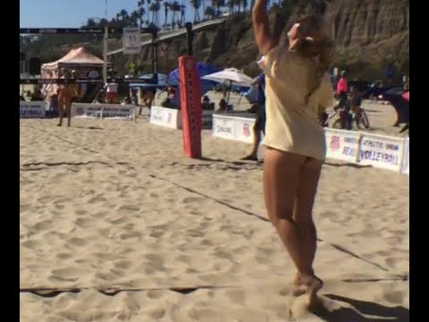 Women's Beach Volleyball Aryanna Madyson Caitlin Faith 05