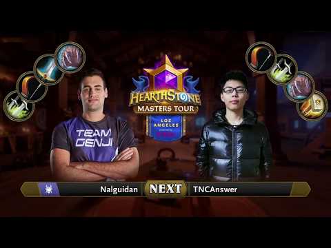 Nalguidan vs TNCAnswer  - Quarterfinals - Hearthstone Masters Tour Los Angeles